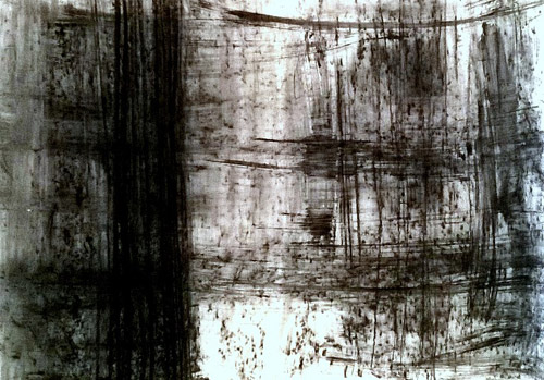 Global Warming V, carborundum — Susanna Judin